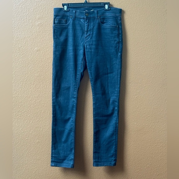 Saint Laurent Paris “D02 M/SK-LW” Black/Gray Factory Faded Skinny Jeans Size 32 - Picture 6 of 11